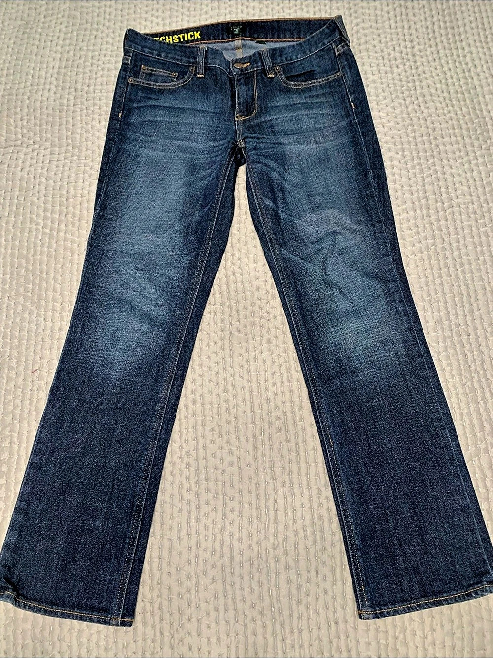 J crew Flare Jeans in Blue Waist 29S Like New